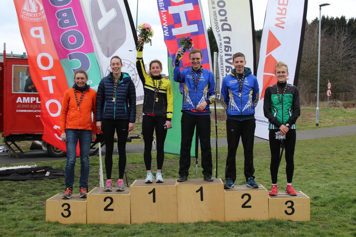 Senior Elite Sprint Winners on the Podium