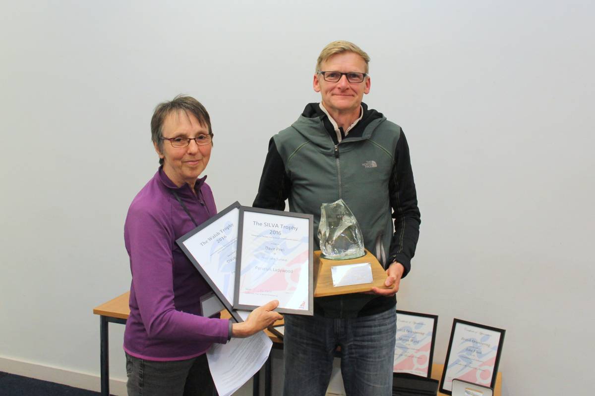 Winner of The Walsh Trophy and The SILVA Trophy - Dave Peel, Peel Land Surveys