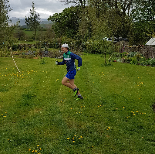 Alastair Thomas garden training during lockdown