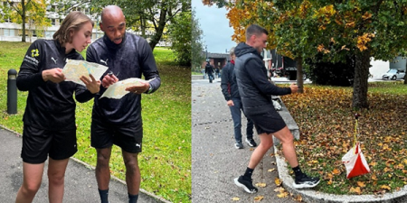 PGMOL swap whistles for maps at local orienteering event