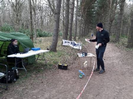 Celebrating the restart of Orienteering - East Lothian Orienteers head out!