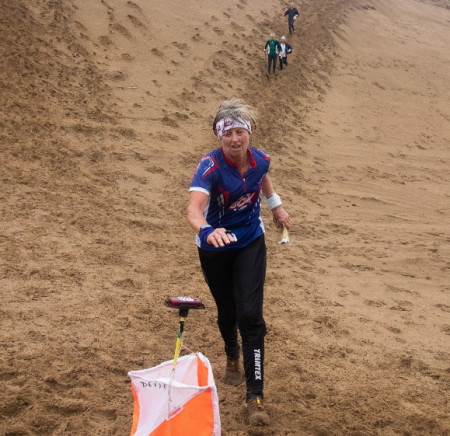 Success at Braunton Burrows for Chloe Potter (BOK) and Alasdair Pedley (EUOC)