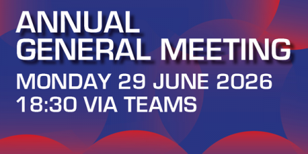 AGM Notice: check your email for an invite link