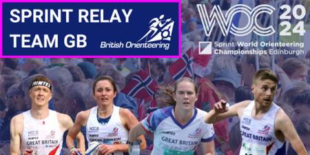 Mixed Sprint Relay Team for WOC 2024
