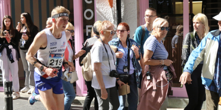 Urban Orienteering – avoiding collisions