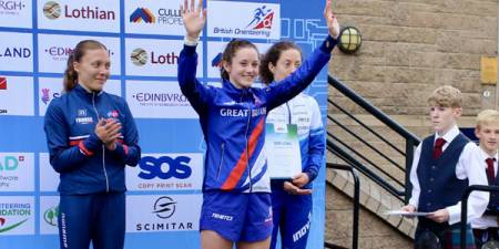 WOC 2024: Megan Carter-Davies secures podium place in the Knock-Out Sprint Finals!